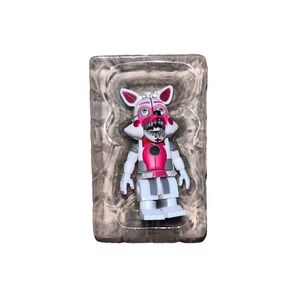 McFarlane Toys FNAF Funtime Foxy Figure & Spotlight Stage Left Parts Set